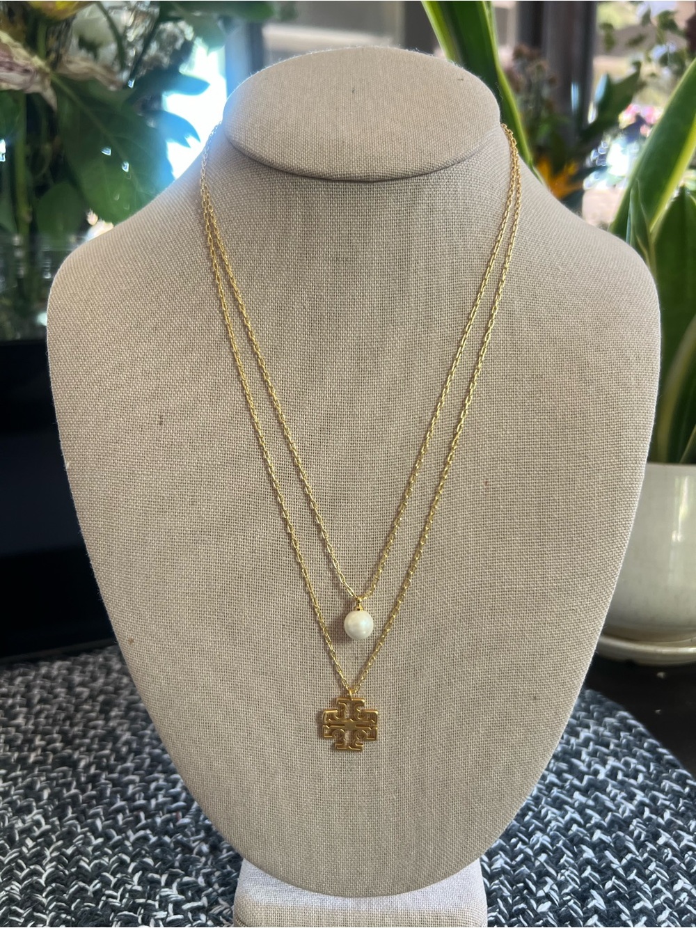 Tory Burch Layered Necklace